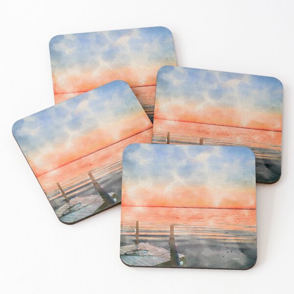 Item preview, Sunset over the Lake designed and sold by Daphne626.