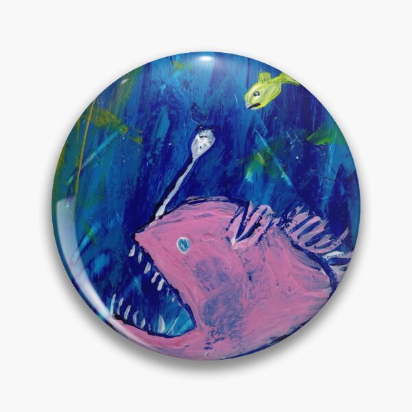 Item preview, "Not Every Light is Worth Chasing" Anglerfish designed and sold by Gelarie Johnson.
