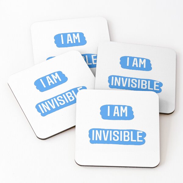 Item preview, I am invisible  designed and sold by Adilmks.