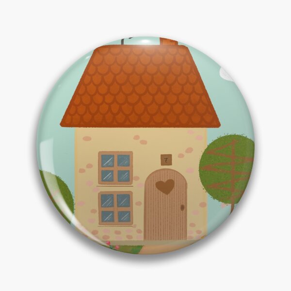 Item preview, Yellow Tiny House designed and sold by amanda-pasch.