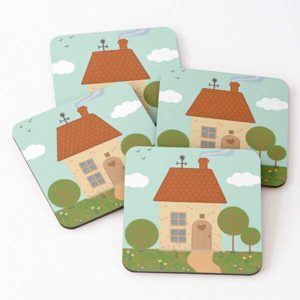 Item preview, Yellow Tiny House designed and sold by amanda-pasch.