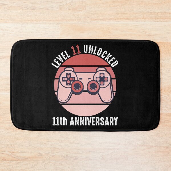 Item preview, Level 11 Unlocked 11th Anniversary designed and sold by RandomStuffShop.