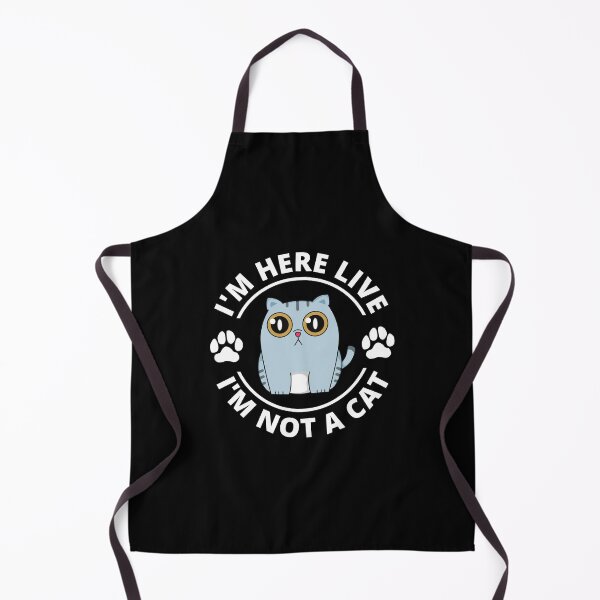 Item preview, i'm here live i'm not a cat designed and sold by Justtrendytees.