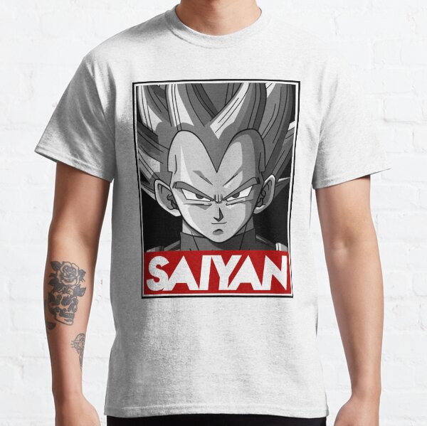 Vegeta Saiyan Obey Classic T-Shirt