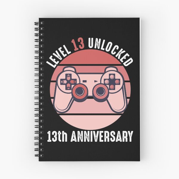 Item preview, Level 13 Unlocked 13th Anniversary designed and sold by RandomStuffShop.