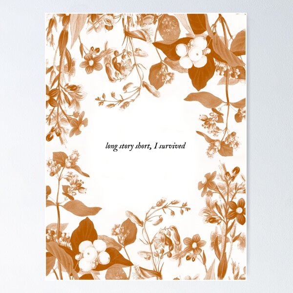 Item preview, Long story short art designed and sold by AnutriDesigns.