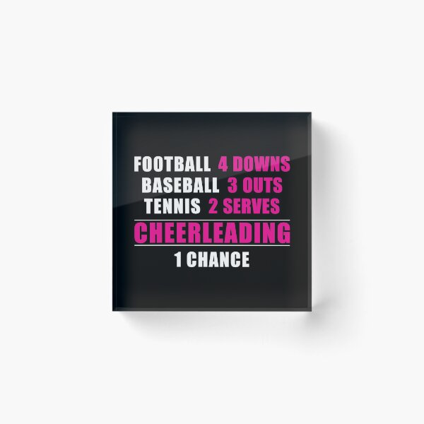 Item preview, There is Only One Chance in Cheerleading designed and sold by TendyTees.
