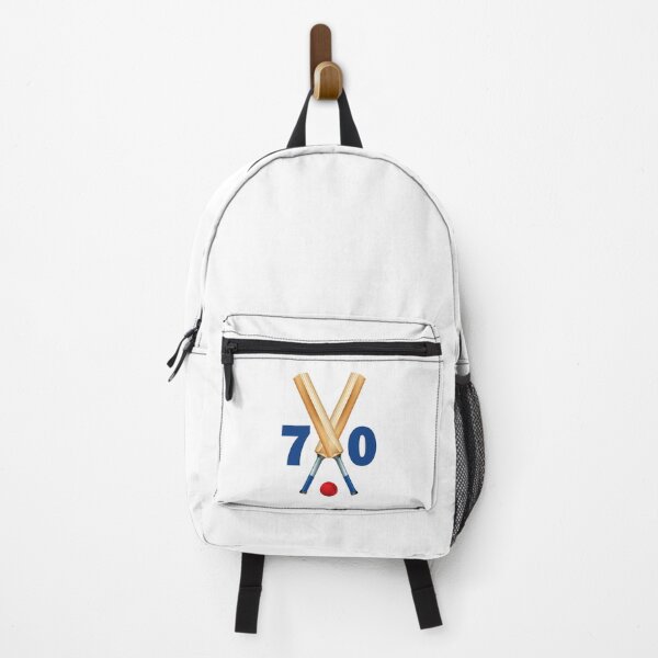 Item preview, Cricket number 70 - seventy with bats and ball designed and sold by AllShirts21.