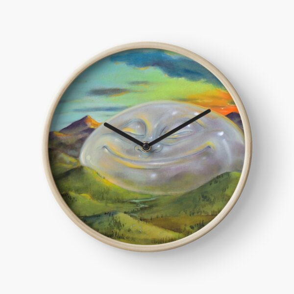 Happy Landscape Clock
