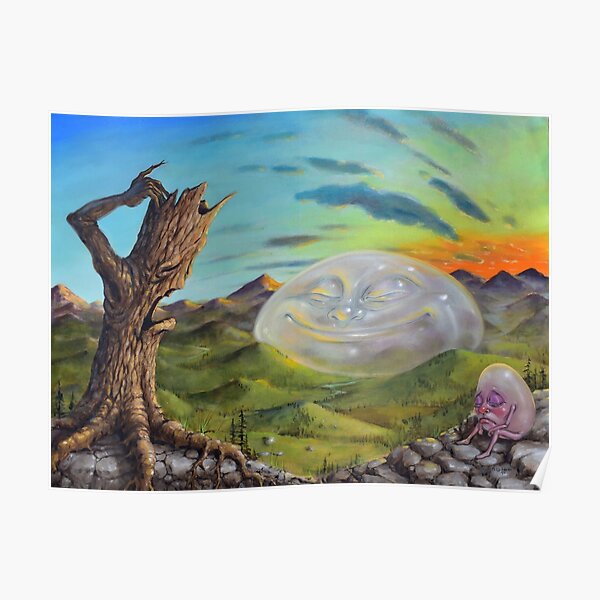 Happy Landscape Poster