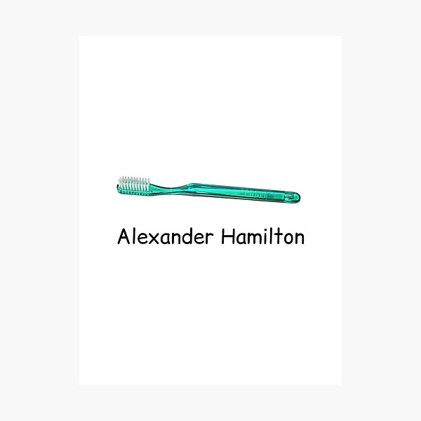 Item preview, Alexander Hamilton designed and sold by IMakeZeroSense.