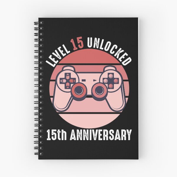 Item preview, Level 15 Unlocked 15th Anniversary designed and sold by RandomStuffShop.