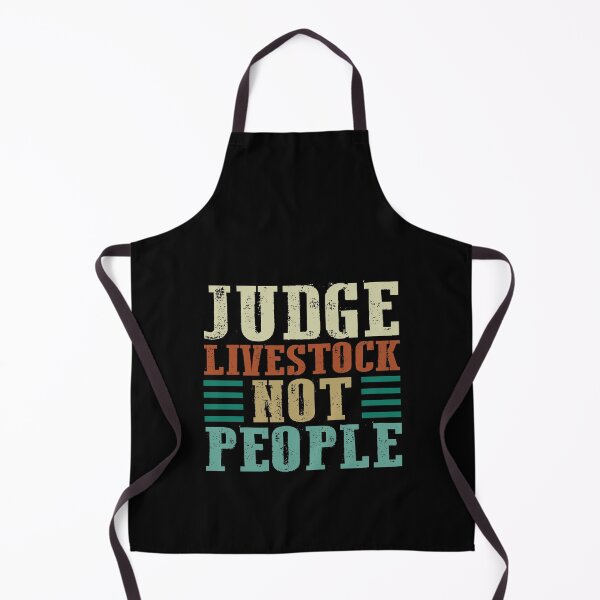Item preview, livestock show - judge livestock not people designed and sold by bdmart33.