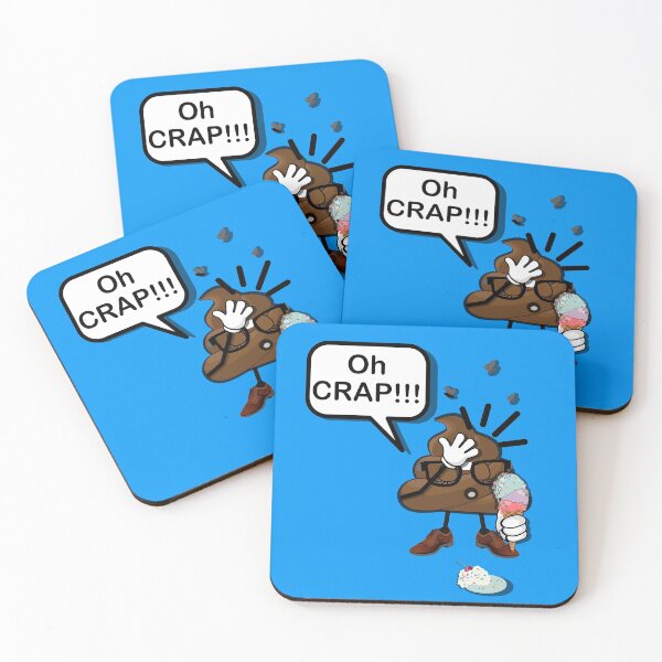 Item preview, Poop Emoji, Oh Crap! I Dropped My Ice Cream! designed and sold by Apartment12.