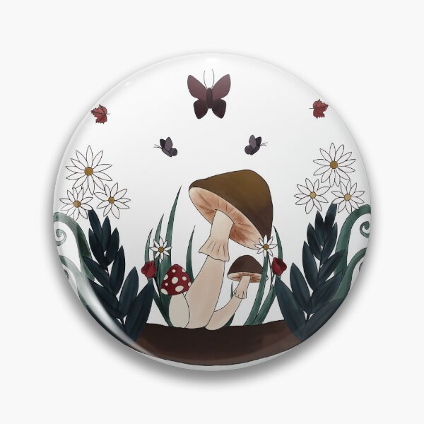 Item preview, Mushrooms and Butterflies designed and sold by Osgon-Azure.