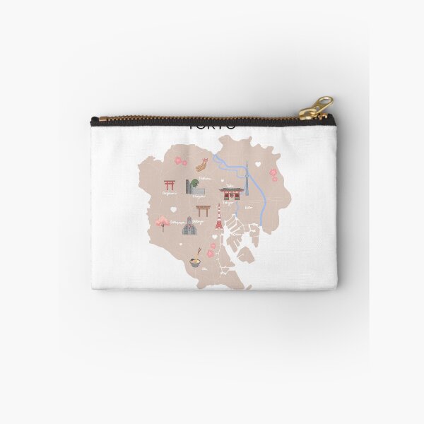 Item preview, Tokyo illustrated map designed and sold by primapixie.
