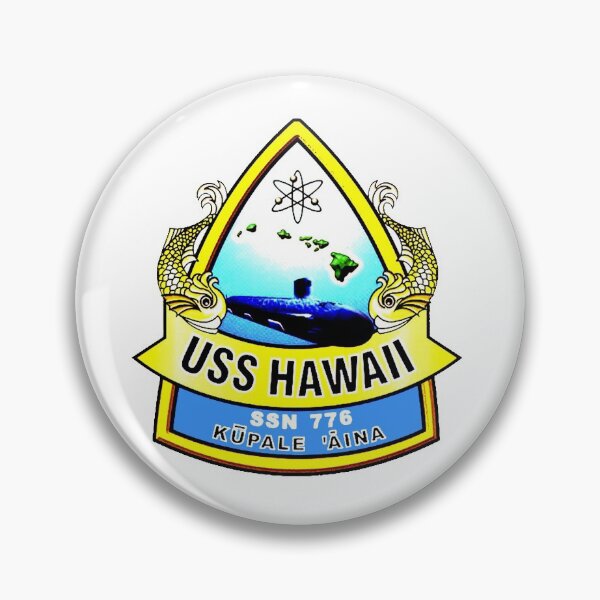 Item preview, SSN-776 USS Hawaii Crest designed and sold by Nikki SpaceStuffPlus.