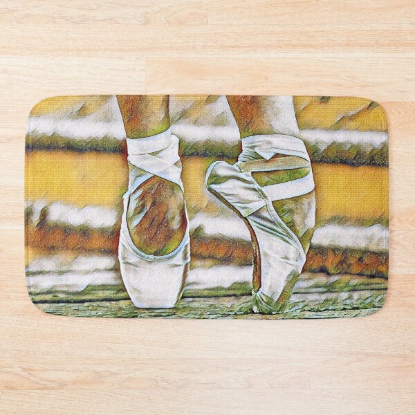 Item preview, GALATHI Ballerina on her Toes Orange - Ballet designed and sold by Galathi Designs.