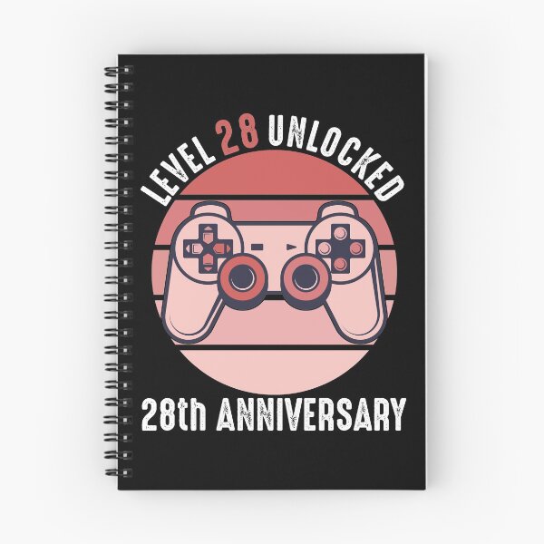 Item preview, Level 28 Unlocked 28th Anniversary designed and sold by RandomStuffShop.
