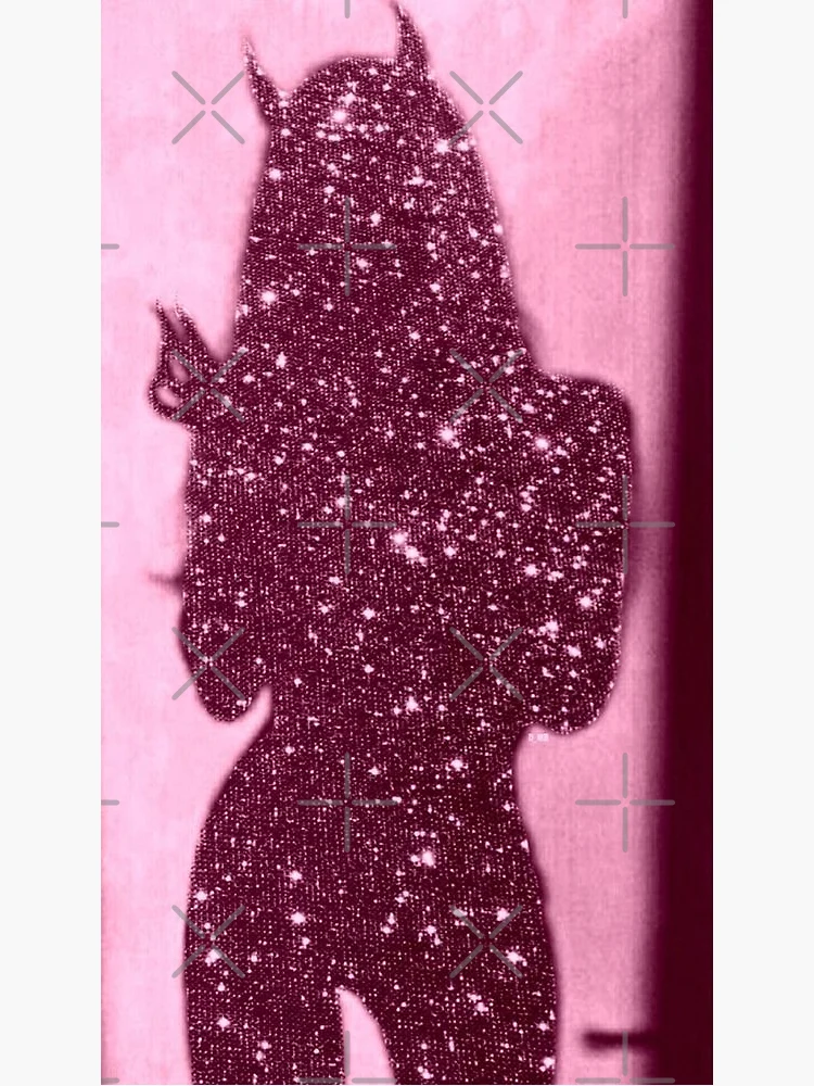 pink glitter aesthetic | Sticker