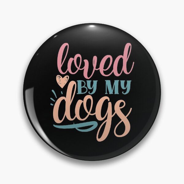Item preview, My dogs love me - loved by my dogs designed and sold by Raeolus.