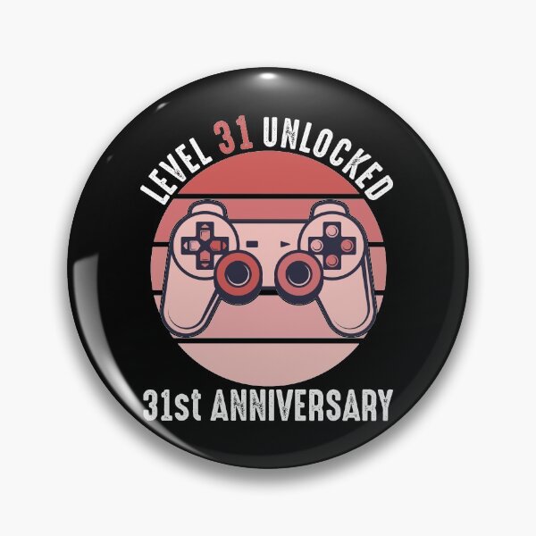 Item preview, Level 31 Unlocked 31st Anniversary designed and sold by RandomStuffShop.