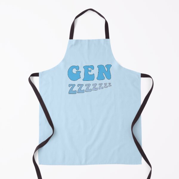 Item preview, Sleepy Gen Z Blue designed and sold by Gold Star Creative.