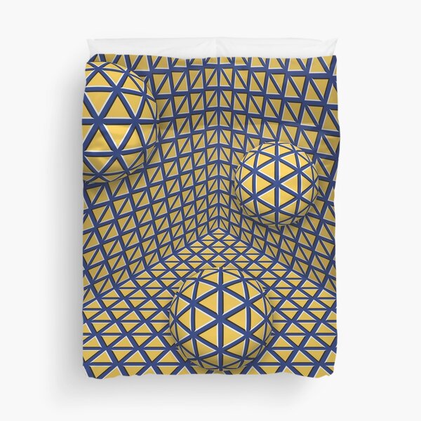 Optical illusion Duvet Cover
