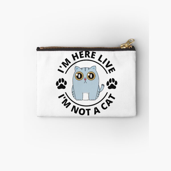 Item preview, i'm here live i'm not a cat designed and sold by Justtrendytees.