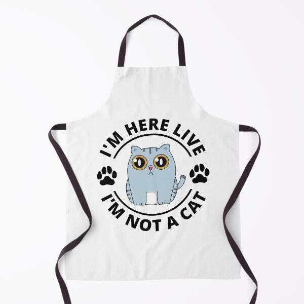 Item preview, i'm here live i'm not a cat designed and sold by Justtrendytees.