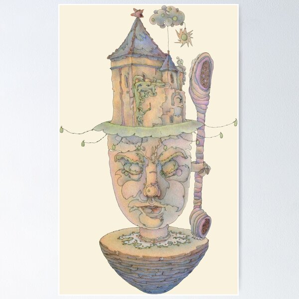 Item preview, Dreaming of Castelnaud designed and sold by AnnetteArt.