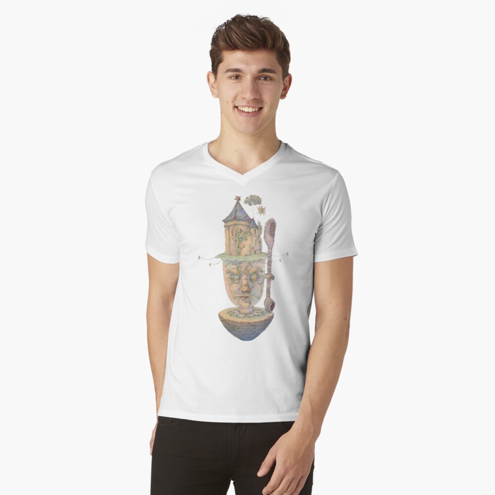 Item preview, V-Neck T-Shirt designed and sold by AnnetteArt.