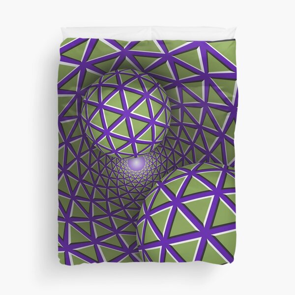 Optical illusion Duvet Cover