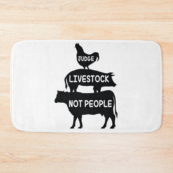 Item preview, livestock show judge livestock not people designed and sold by bdmart33.