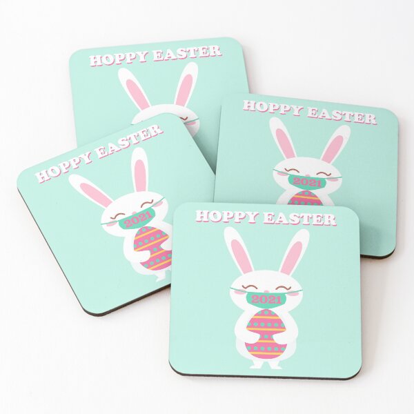 Item preview, 2021 Masked Bunny Kawaii Rabbit Mask Hoppy Easter designed and sold by gkao.