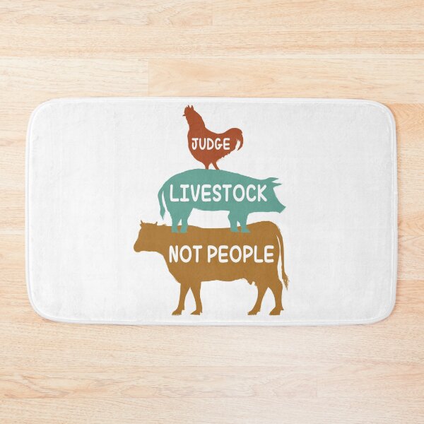 Item preview, livestock show judge livestock not people designed and sold by bdmart33.