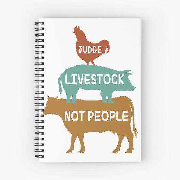 Item preview, livestock show judge livestock not people designed and sold by bdmart33.