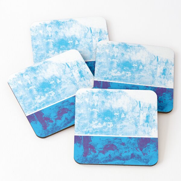 Item preview, Lovely distressed light blue and dark blue pattern designed and sold by myseptember18th.