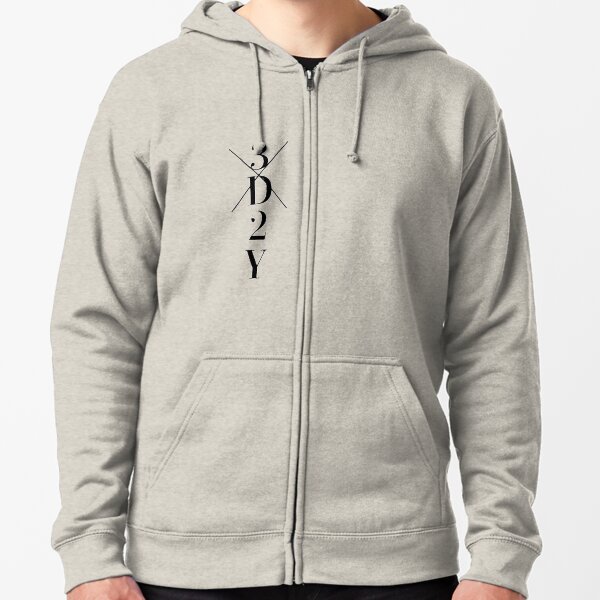 3D2Y Zipped Hoodie