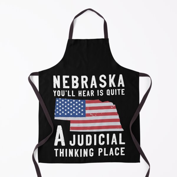 Item preview, Neraska Judicial Thinking Place, Bruce Castor Nebraska, Political Quotes designed and sold by . JustBeUnique ..