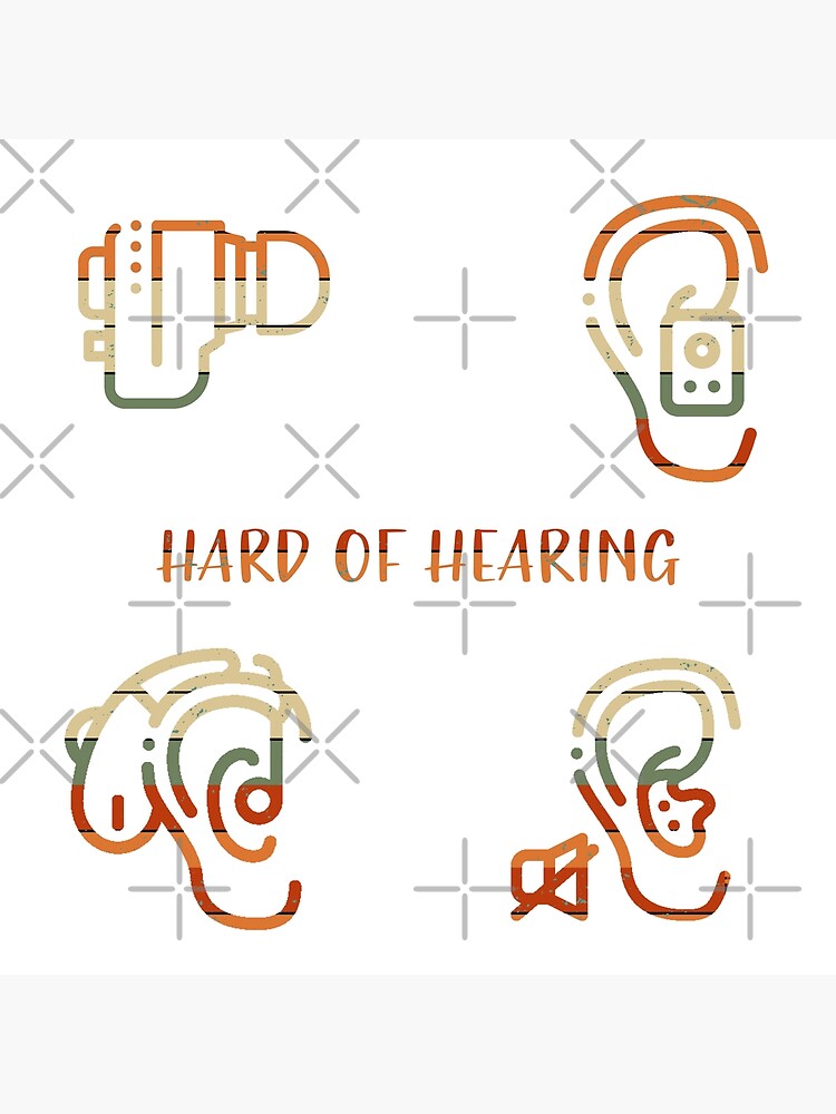 hard-of-hearing-impaired-person-retro-sticker-pack-poster-by