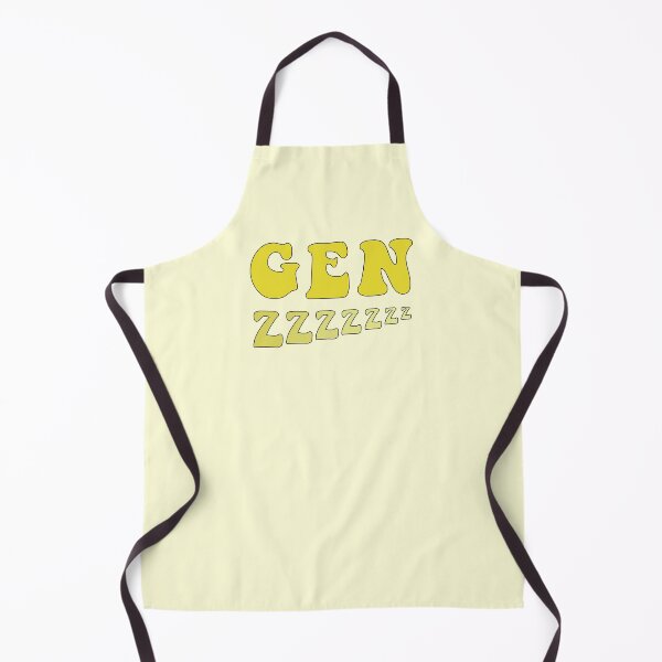 Item preview, Sleepy Gen Z Yellow designed and sold by Gold Star Creative.
