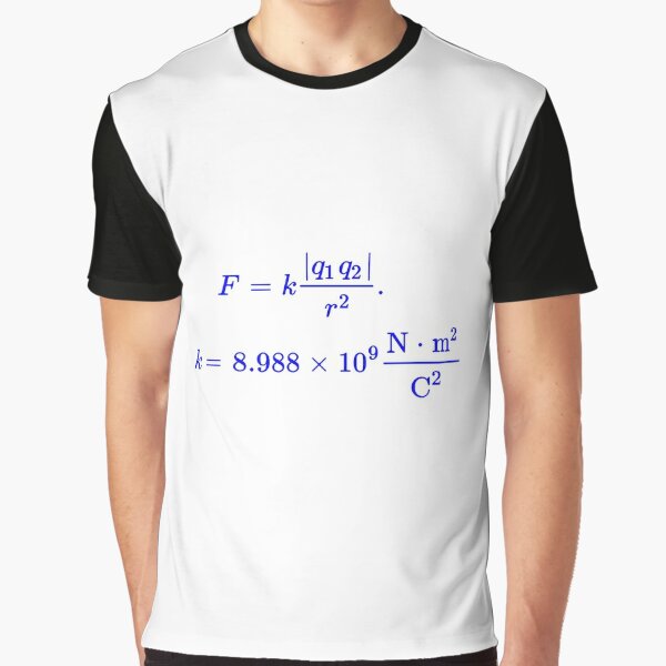 Coulomb's Law Graphic T-Shirt