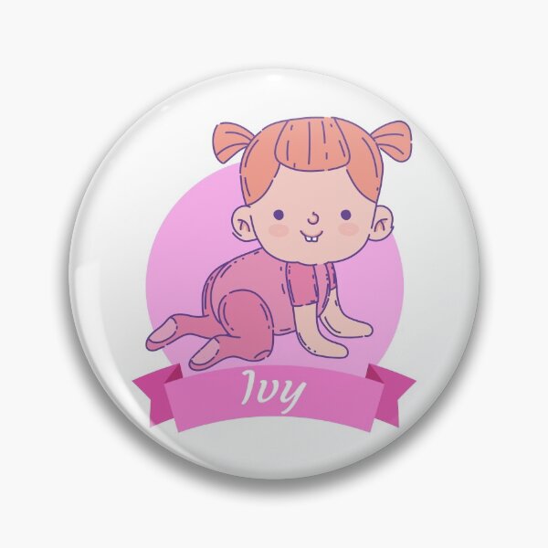 Item preview, Ivy Girl names for babies designed and sold by Piztees.