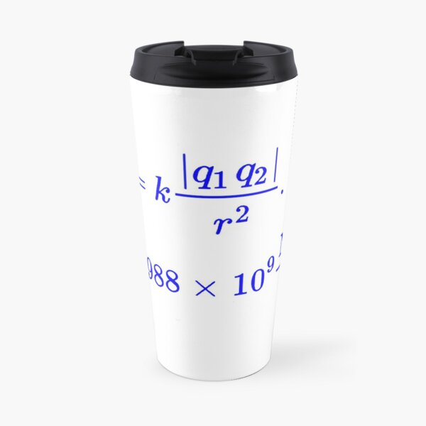 Coulomb&#39;s Law Travel Mug