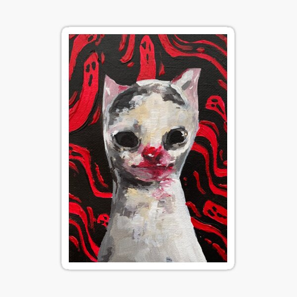 ME LON CAT Sticker
