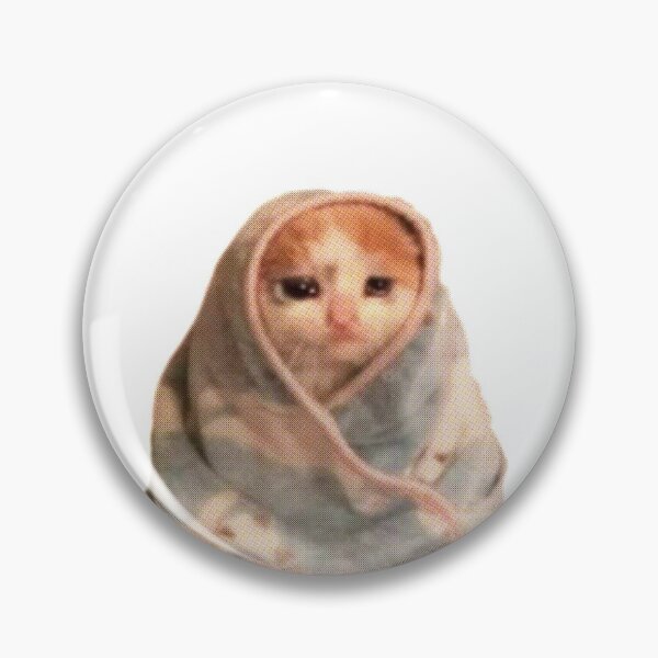 Item preview, Sad cat meme  designed and sold by TheBestMemePage.