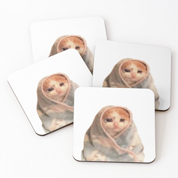 Item preview, Sad cat meme  designed and sold by TheBestMemePage.
