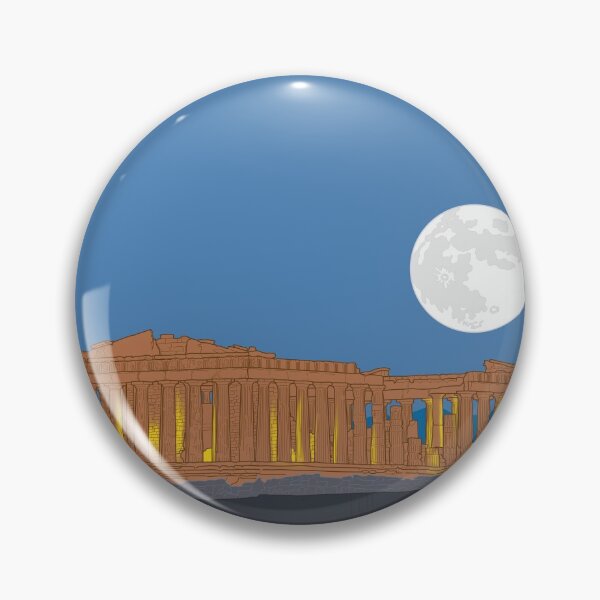 Item preview, The Athenian Parthenon at night designed and sold by Hellenistic History.