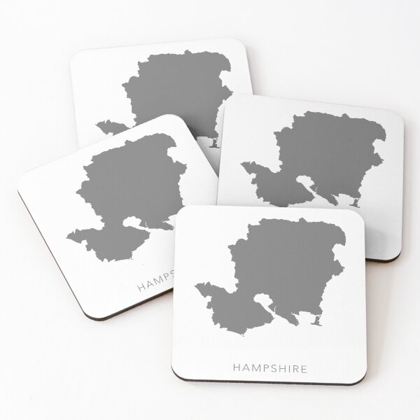 Item preview, Map of Hampshire UK designed and sold by By-Danni-Marie.